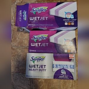 Swiffer WetJet Multi-Surface and Heavy Duty